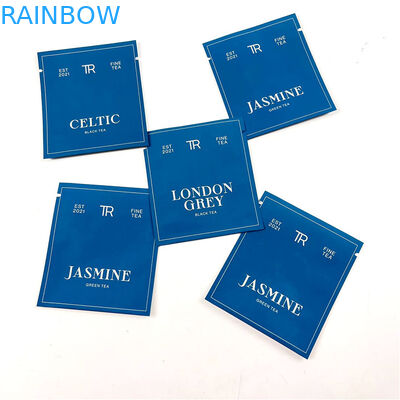 500Ppcs, das Plastik-Taschen für schwarze grüner Tee-Heißsiegel-Beutel druckend verpackt