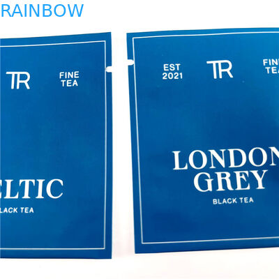 500Ppcs, das Plastik-Taschen für schwarze grüner Tee-Heißsiegel-Beutel druckend verpackt