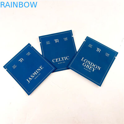 500Ppcs, das Plastik-Taschen für schwarze grüner Tee-Heißsiegel-Beutel druckend verpackt