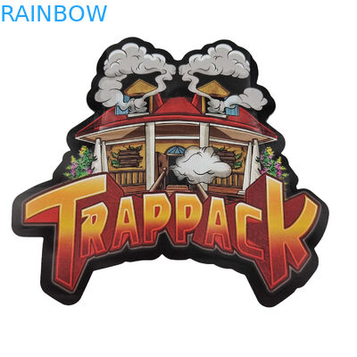 3.5g versiegelte Geruch-Beweis Plastik einsackt Gewohnheit einzigartiges Druckspezielles gestempelschnitten unregelmäßig geformtes