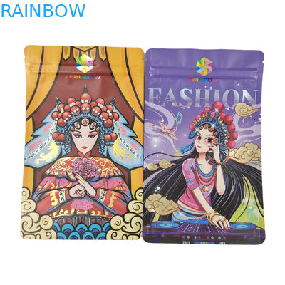 Lebensmittelverpackung mit Reißverschluss, essbare 250-g-Kaffeeriegelverpackung, wiederverschließbarer Standbodenbeutel