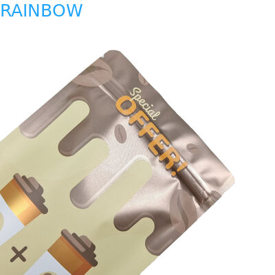 Stand-up-Reißverschlussbeutel aus essbarer Folie, 100 g, Kunststoff für Süßigkeiten/Snacks/Kaffee/Tiernahrung, Mylar-Beutel