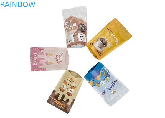 Gewohnheits-Stand herauf Kaffee-Taschen-Geruch-Beweis-Aluminiumfolie-Reißverschluss-Tasche