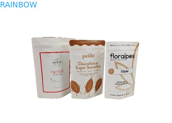 Tee-Aluminiumfolie-Stand herauf Taschen-Geruch-Beweis-Aluminiumfolie-Beutel mit Reißverschluss