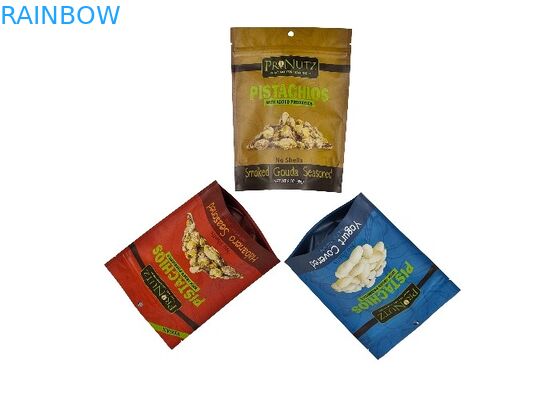 Gewohnheit 250g 500g 1kg stehen oben Tasche Matte Aluminium Food Packaging Pouch