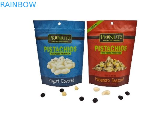 Gewohnheit 250g 500g 1kg stehen oben Tasche Matte Aluminium Food Packaging Pouch