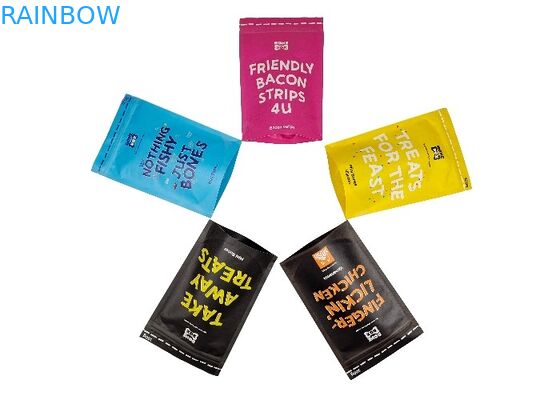 Kundenspezifischer biologisch abbaubarer Kraftpapier-Stand herauf Beutel riechen Beweis-Verpacken- der Lebensmitteltaschen mit Reißverschluss