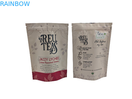 Digitales Drucken 4oz Loser Tee Geruchsfeste Plastiktüten Stehen Matte fertig Tasche
