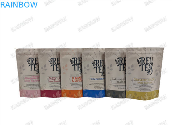 Digitales Drucken 4oz Loser Tee Geruchsfeste Plastiktüten Stehen Matte fertig Tasche