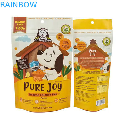 Kraftpapiertüten für Speisewaren, die mit einem erneuten Verschluss versehen werden können