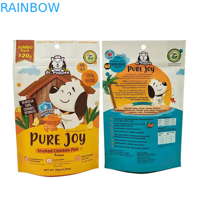 Kraftpapiertüten für Speisewaren, die mit einem erneuten Verschluss versehen werden können