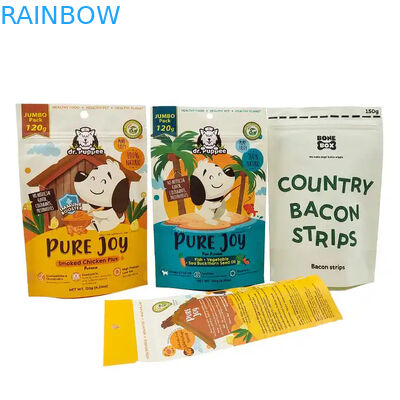 Kraftpapiertüten für Speisewaren, die mit einem erneuten Verschluss versehen werden können