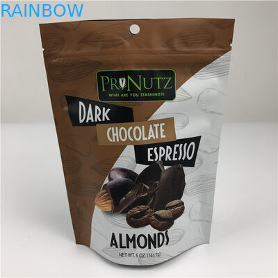 Großhandelspreis Aufmachung Druckverschluss Reißverschluss Trockene Lebensmittelverpackungstüte Feuchtigkeitsdichte Folientaschen