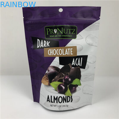 Großhandelspreis Aufmachung Druckverschluss Reißverschluss Trockene Lebensmittelverpackungstüte Feuchtigkeitsdichte Folientaschen