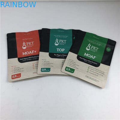 Custom Printed Snack Pouches Trockene Blumenverpackungstüte mit Griff Hologrammfolie Geruchsfeste Taschen