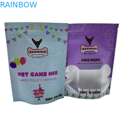 Lebensmittelbeutel für Haustierfutter mit Reißverschluss