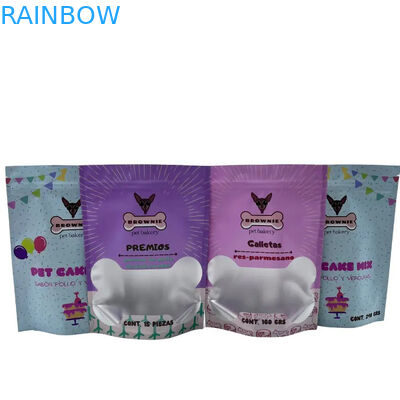 Zipper-Haustiermahlzeitbeutel in CMYK-Farben für die langlebige Lagerung von Tiernahrung