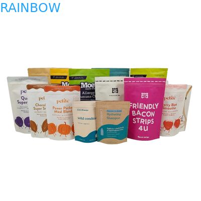 Spezialverpackung aus Plastik, biologisch abbaubarer Kunststoff, Taschen aus Aluminiumfolie, Reißverschluss, Taschenbeutel für Tee, Kaffee, Snack