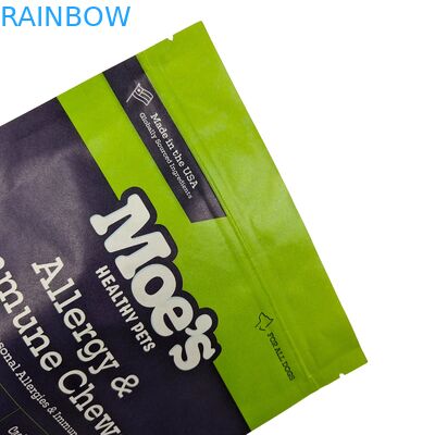 Custom Ziplock Matte Biologisch abbaubare Taschen Aluminiumfolie Wiederverschließbar Lebensmittelqualität Kaffeebohnen Teeknüsse Snack Doypack