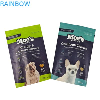 Wiederverwendbares, biologisch abbaubares, maßgeschneidertes, gedrucktes Logo Doypack Zip Lock Kraftpapier Stand-up Taschen für Lebensmittel-Plastikverpackungen