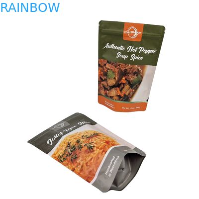 Custom Logo gedruckt wiederverschließbare Plastiktüten Snack Nuss Lebensmittelverpackung Stand Up Tasche Reißverschluss Tasche