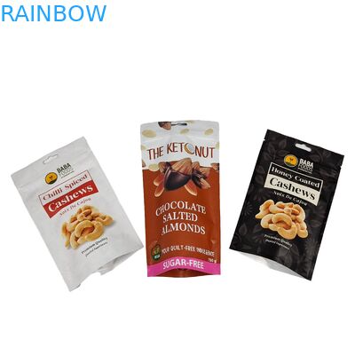 Cashew-Nuss Lebensmittel-Grad Reißverschluss-Tasche Stehen Sie auf Aluminiumfolie Plastikbeutel Reißverschluss-Mylar-Tasche