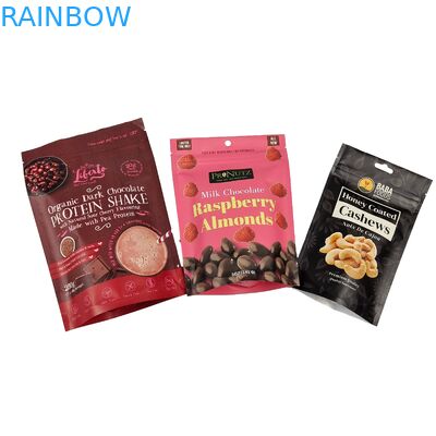 Laminate High Quality Food Grade Mylar Bag Custom Stand Up Ziplock Snack Reißverschluss Packung