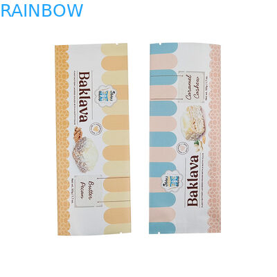 Großhandel Lebensmittel-Grad Custom Printed Flat Bag Tasche Verpackung Low MOQ biologisch abbaubare Tasche