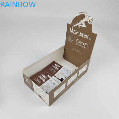Verpackung mit Logo Einzelhandel Energy Bar Display Box