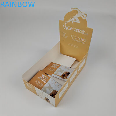 Verpackung mit Logo Einzelhandel Energy Bar Display Box