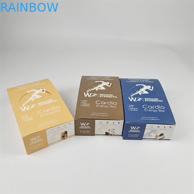 Verpackung mit Logo Einzelhandel Energy Bar Display Box