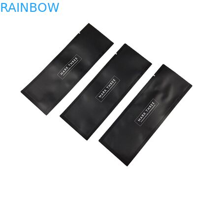 Individuelles Drucken Kleines MOQ Flachbeutel Kosmetik Probepakete Geruchsfeste Folienpakete