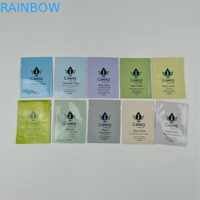 Profi-Kosmetik-Verpackungstüte Max.10 Farben Flachbeutel Kostenlose Proben Pakete