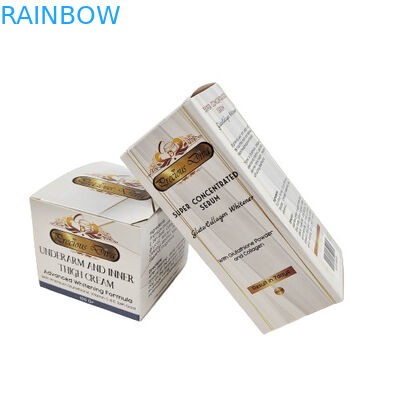 Persönlich angepasste Papierkarton Gesichtscreme Verpackungskiste Geschenkboxen Hautpflege Kosmetik Papierkiste mit Ihrem eigenen Logo