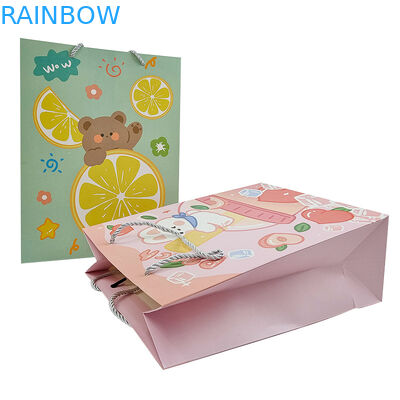 Großhandel mit individuell bedrucktem Logo Luxus-Geschenk-Papiertasche Einzelhandel Boutique-Einkaufspapiertaschen