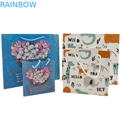 Personalisierung Verpackung Papier Kraftbeutel hochwertige biologisch abbaubare Einkaufstasche Stoffbeutel