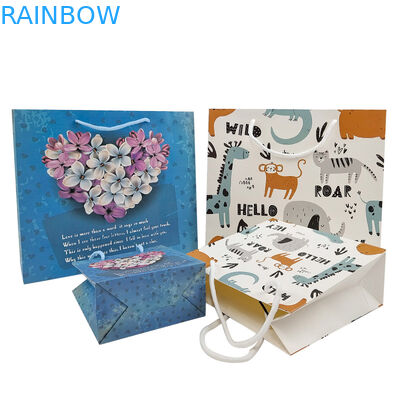 Personalisierung Verpackung Papier Kraftbeutel hochwertige biologisch abbaubare Einkaufstasche Stoffbeutel