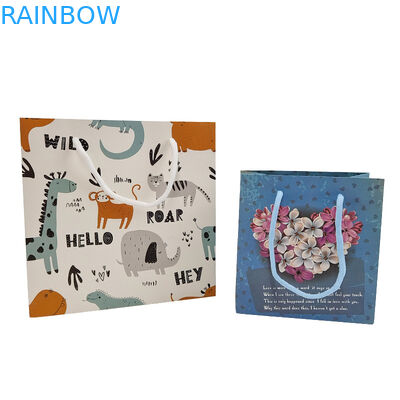Personalisierung Verpackung Papier Kraftbeutel hochwertige biologisch abbaubare Einkaufstasche Stoffbeutel