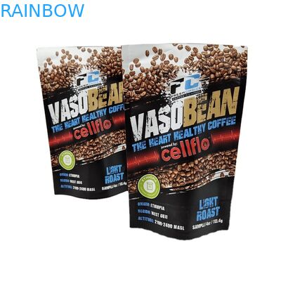 Individuelles Drucken Kleines MOQ Stand-up Kaffee-Probenpakete Geruchsfeste Folienpakete