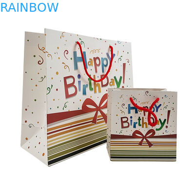 Luxusmarke Custom Logo Schuh Boutique Verpackung Geschenkpapier Einkaufstüte Für Kleidung