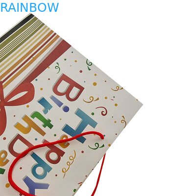 Luxusmarke Custom Logo Schuh Boutique Verpackung Geschenkpapier Einkaufstüte Für Kleidung