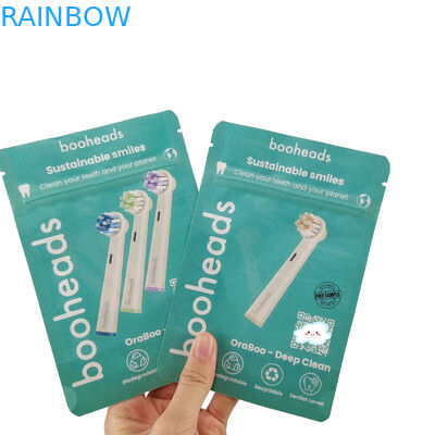 Biologisch abbaubarer Beutel für Körperlotion Bad Salz Dusche Gel Lebensmittelverpackungstüten Reißverschluss Stehbeutel