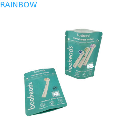 Biologisch abbaubarer Beutel für Körperlotion Bad Salz Dusche Gel Lebensmittelverpackungstüten Reißverschluss Stehbeutel