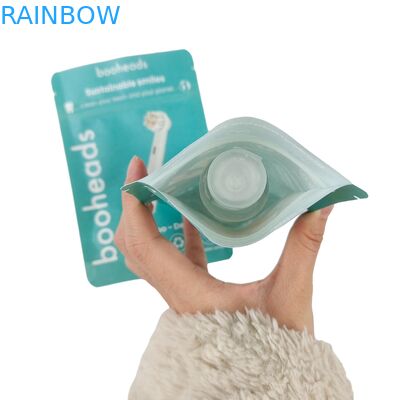 Biologisch abbaubarer Beutel für Körperlotion Bad Salz Dusche Gel Lebensmittelverpackungstüten Reißverschluss Stehbeutel