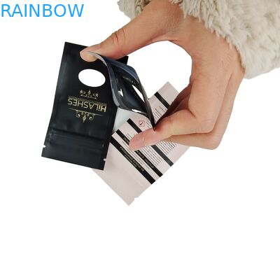 Matte Verpackung Stehen Sie auf Tasche Aluminiumfolie Verpackung für Snacks Zip Lock Tasche Doypack