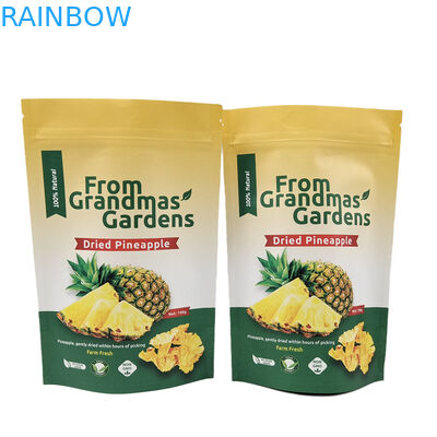 Besonders gedruckte wiederverwendbare Goldmarke Kraftpapierbeutel Digitaldruck Öko-freundliche Mylar-Taschen