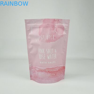 Niedrige MOQ 200pcs beliebte angepasste wiederverschließbare Aluminiumfolie Stehen Zip Tasche für Whey Protein Pulver Verpackungstüten