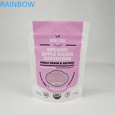 Warm verkaufte kundenspezifische gedruckte Verpackungstüte Kunststoff-Aluminiumfolie Mylar Zipper Ziplock-Tasche Stand-up-Tasche für Nüsse Snack-Food