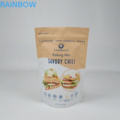 Individuell gedruckte Wärmedurchdichte Plastikverpackungstüte für Nuss-Süßigkeiten Schokolade Tee Kaffee Verpackung Stand-up-Tasche