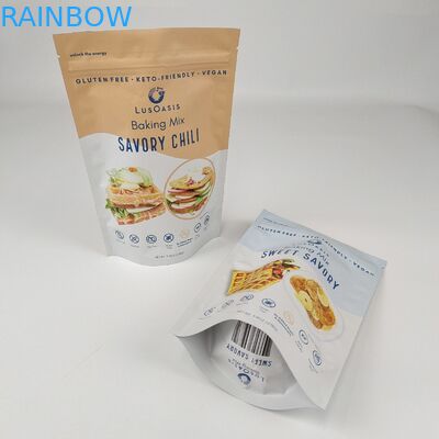 Custom Laminated Aluminiumfolie Reißverschluss Tasche Stand Up Tasche Matte Rot Verpackung Tasche mit geruchsicheren Reißverschluss für Kaffee